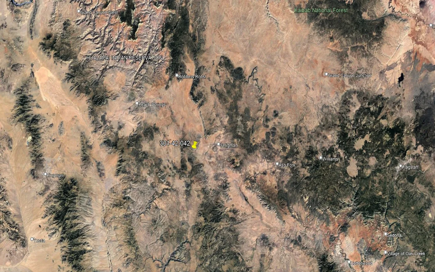 1.52 Acre lot off Cisne Cir in Seligman, AZ! INVEST NOW!!-301-42-042, photo 6