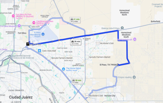0.23 Acre lot off Pethmont Dr in El Paso, Texas! INVEST NOW!!-H784-059-0040-0020